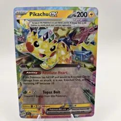 Pokemon Pikachu TCG Surging Sparks EX Double Rare Holo Card 057/191 NM Condition - Image 1