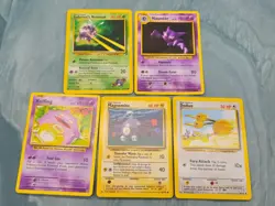Pokemon - Lot Of 4 Pokemon TCG Cards - LP/MP - Image 1