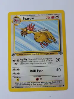 Pokemon Card 1st edition Fearow 36/64 Jungle Regular US - Image 1