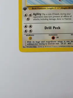 Pokemon Card 1st edition Fearow 36/64 Jungle Regular US - Image 2