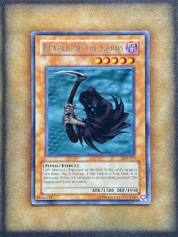 Yugioh Reaper of the Cards LOB-071 Rare NM - Image 1