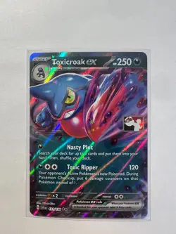 Toxicroak ex 131/198 Prize Pack Series Cards Holo - Image 1