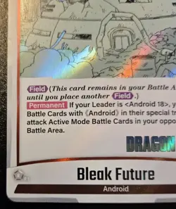 Bleak Future FB06-022 Foil Rare Manga Booster 01 Dragon Ball Super Card Game - Image 4
