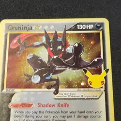 Pokemon Card Greninja Gold Star SWSH 144 - Promo Celebrations ENG English NM - Image 2