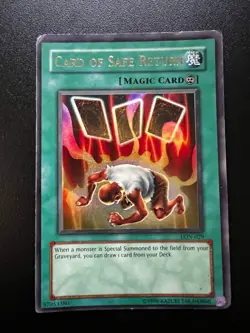 Card of Safe Return LON-029 Ultra Rare Unlimited POOR Yugioh - Image 1