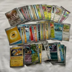 Pokemon Scarlet And Violet Lot of 81 Cards New - Image 1