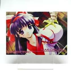 87 Nakoruru Samurai Shodown 2 Asura Zanmaden Gal's Island Trading Card SNK JAPAN - Image 1