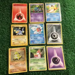 Pokemon TCG Vintage 9 Card Lot - N3 - Image 1