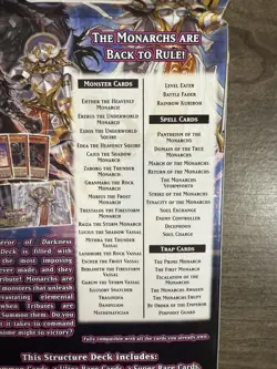 NIB Yu-Gi-Oh! Trading Card Game Emperor of Darkness Structure Deck - Image 3