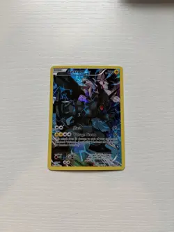 Pokemon TCG Zekrom Black Star Promo Full Art Holo Card XY76 (BUNDLE) - Image 1