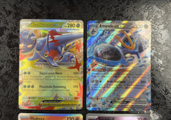 POKEMON MEGA HERACROSS EX - EMPOLEON EX - MOLTRES - SNUBBULL CARDS (SET OF 4) - Image 2