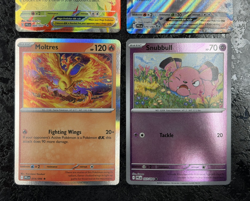 POKEMON MEGA HERACROSS EX - EMPOLEON EX - MOLTRES - SNUBBULL CARDS (SET OF 4) - Image 3