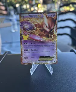 Pokemon Mewtwo EX Celebrations 25th Anniversary Card 54/99, Excellent Condition - Image 1
