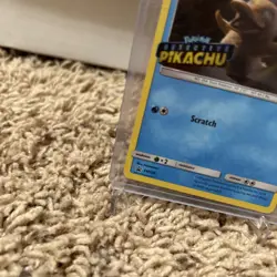 Pokemon TCG Psyduck Holo Promo Card Detective Pikachu SM199 - Image 5