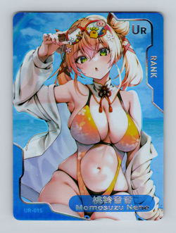 Goddess Story Senpai Haven - UR-015 - Momosuzu Nene - V-Tube Sexy Waifu Card - Image 1