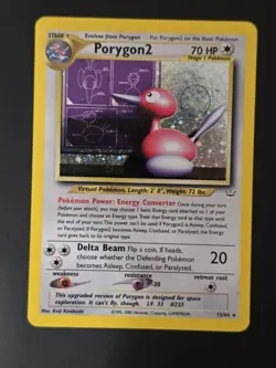 Porygon2 - 12/64 - Pokemon Neo Revelation Unlimited Holo Rare Card WOTC - Image 1