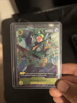 Roronoa Zoro (Illustration Box Vol.3) OP07-113 One Piece Promotion Cards Foil - Image 2