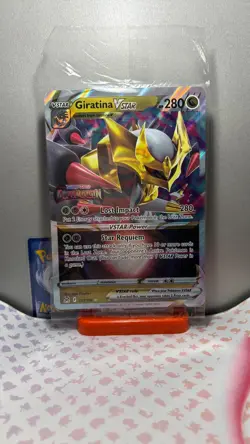 Giratina VSTAR JUMBO 131/196 Lost Origin GAME UK PROMO Stamped Oversized Card - Image 1