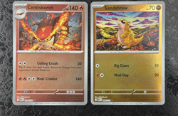 POKEMON CARDS MEGA LATIAS EX-ALAKAZAM-CENTISKORCH-SANDSHREW (PACK OF 4) - Image 3