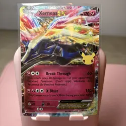 Pokemon TCG Xerneas EX Celebrations Classic Collection Card 97/146 NM Condition - Image 1