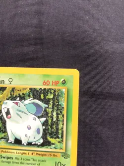 Pokemon Cards: Jungle 1st Edition Common: Nidoran 57/64 - Image 3