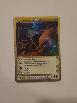 Chaotic Card Kolmo Premium Super Rare Mipedian - Image 1