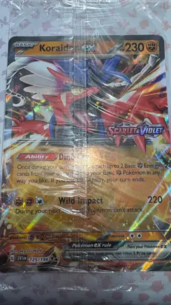 Koraidon EX - JUMBO CARD Black Star Promo SV1 EN SEALED NEAR MINT Pokemon TCG - Image 3