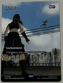 MTG Avatar: TLE Fervor Enchantment MYTHIC REGULAR #0029 - Image 1