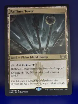 Raffine's Tower | MTG | Near-Mint | Streets of New Capenna - Image 1