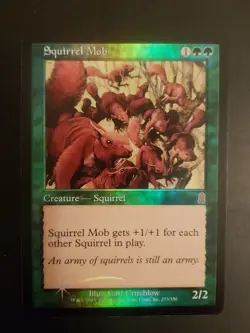 FOIL Squirrel Mob, Oldschool Premodern Magic Mtg Karten Sammlung - Image 1