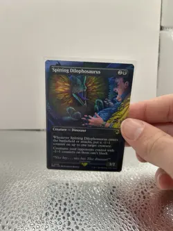 Spitting Dilophosaurus Borderless NM-Mint, English, Jurassic World - Image 1