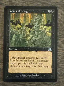 Chain of Smog Onslaught Light Play MTG Magic the Gathering - Image 1