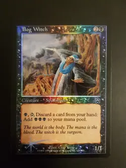 FOIL Bog Witch, Oldschool Premodern Magic Mtg Karten Sammlung - Image 1