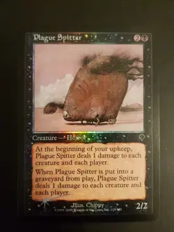 FOIL Plague Spitter, Oldschool Premodern Magic Mtg Karten Sammlung - Image 1