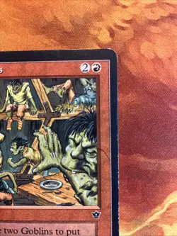MTG Goblin Warrens Fallen Empires Played Condition Red Rare!! - Image 5