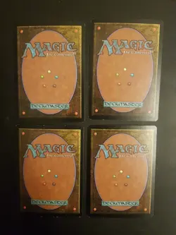 4 FOIL Smallpox, Playset, Legacy Magic Mtg Karten Sammlung - Image 2