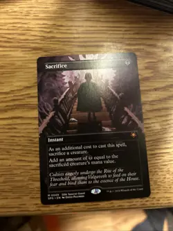 Sacrifice (Borderless) Special Guests Regular NM-M Unplayed MTG - Image 1