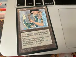 MTG - Elven Lyre - Fallen Empires - MP - Image 1