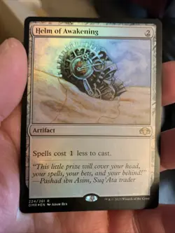 Helm of Awakening FOIL 224/261 M PF MTG Dominaria Remastered - Image 1