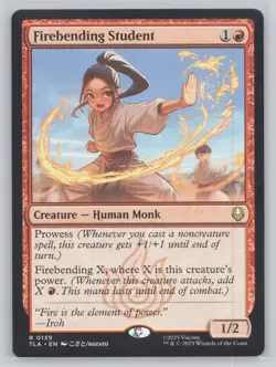 Firebending Student regular R Avatar: The Last Airbender 139 NM - Image 1