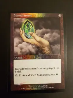 FOIL Moosdiamant, Oldschool Premodern Magic Mtg Karten Sammlung - Image 1