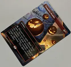 MTG Marvel’s Spider-Man Eternal Pumpkin Bombs Artifact RARE REGULAR #0026 - Image 3