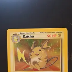 Raichu 1999 Pokemon Fossil #14/62 Holo - Image 2