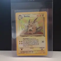 Raichu 1999 Pokemon Fossil #14/62 Holo - Image 5