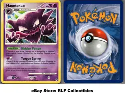 2009 Pokemon, Platinum Arceus, #41/99 Haunter Lv. 31, Uncommon - Image 1