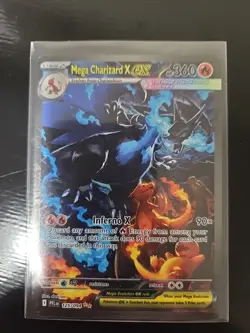 Mega Charizard X EX 125/94 ENGLISH SIR Phantasmal Flames NM Pack Fresh Pokemon - Image 1