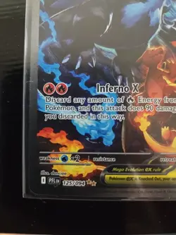 Mega Charizard X EX 125/94 ENGLISH SIR Phantasmal Flames NM Pack Fresh Pokemon - Image 3