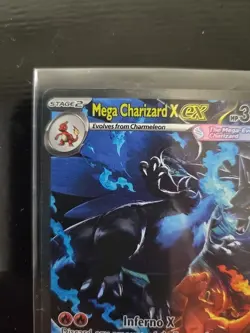 Mega Charizard X EX 125/94 ENGLISH SIR Phantasmal Flames NM Pack Fresh Pokemon - Image 4
