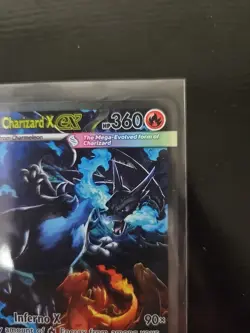 Mega Charizard X EX 125/94 ENGLISH SIR Phantasmal Flames NM Pack Fresh Pokemon - Image 5