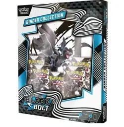 Pokemon TCG Scarlet & Violet Black Bolt Binder Collection - Image 1